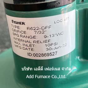 Fisher Type R622-DFF
